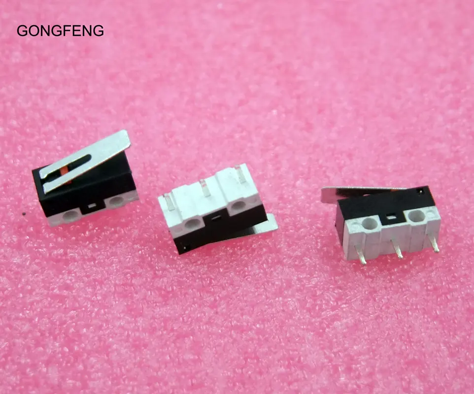 toque três retangular micro interruptor com alça