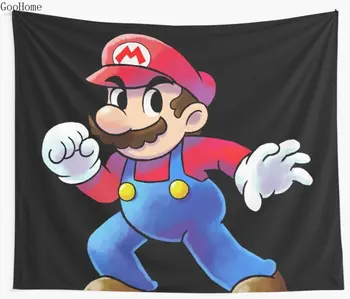

Cartoon Mario Wall Tapestry Cover Beach Towel Throw Blanket Picnic Yoga Mat Home Decoration