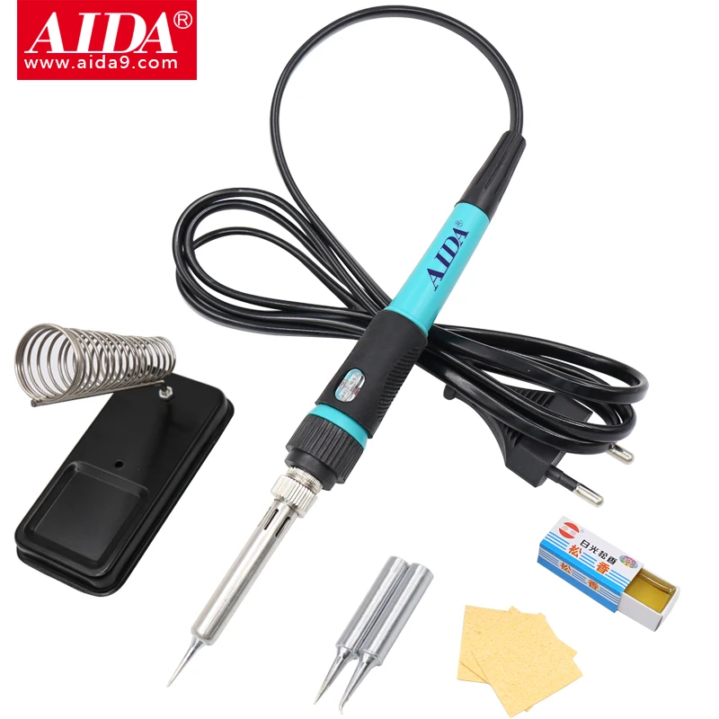 NEW AIDA 093A Electrical Soldering Iron 220/110V 80W Rework Welding Gun