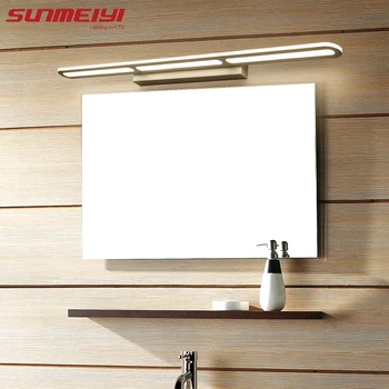 

Led Modern Wall Lamp Acrylic Sconce AC90-260V Wandlamp For Bedroom Bathroom Applique Murale Luminaire Mirror Wall Light Fixtures