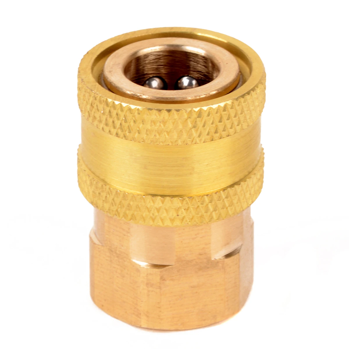 1pc 1/4" Female NPT Brass Quick Connect Coupler Pneumatic Fittings for
