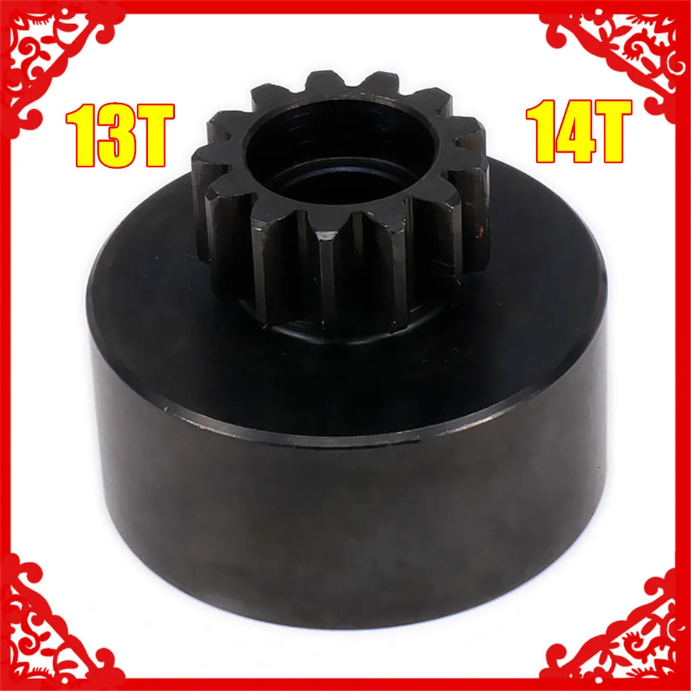 Metal Clutch Bell 16T Gear Flywheel Set For RC 1//10 HSP Oil Truck Crawler Buggy