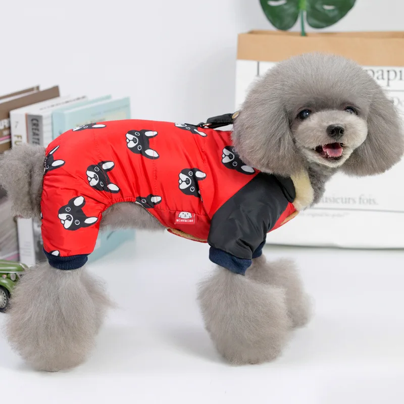 Fashion Jacket - Pug Dog Pattern Jumpsuit