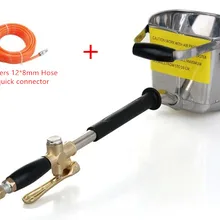 Быстрая, распылитель цемента, распылитель раствора, штукатурка, бункер, пистолет, распылитель, бункер, ведро, гипсовый пистолет с 3 м шлангом и быстрым разъемом