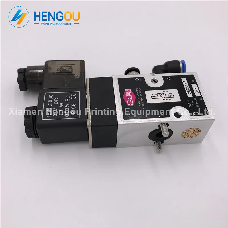 

2 Pieces SM52 SM74 printing machinery parts SM102 CD102 machine 1.7W valve 61.184.1051 98.184.1051 Compatible 24v DC valve