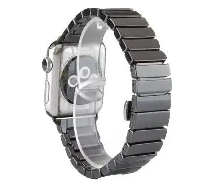 

Ceramic Watchband for Apple Watch 38mm 42mm 40mm 44mm Watch Band Link Bracelet belt for iwatch Series 4 3 2 1series 5