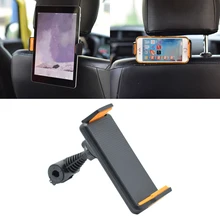 Вращающийся на 360 градусов Автомобильный подголовник на заднее сиденье держатель Подставка для gps планшета "-10"