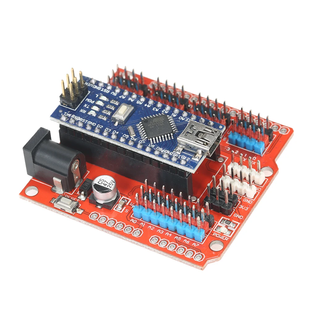 Arduino nano shield. DSO Nano v2. Nano Shield r2ino Red. Nano 1. Автономный красный модуль.