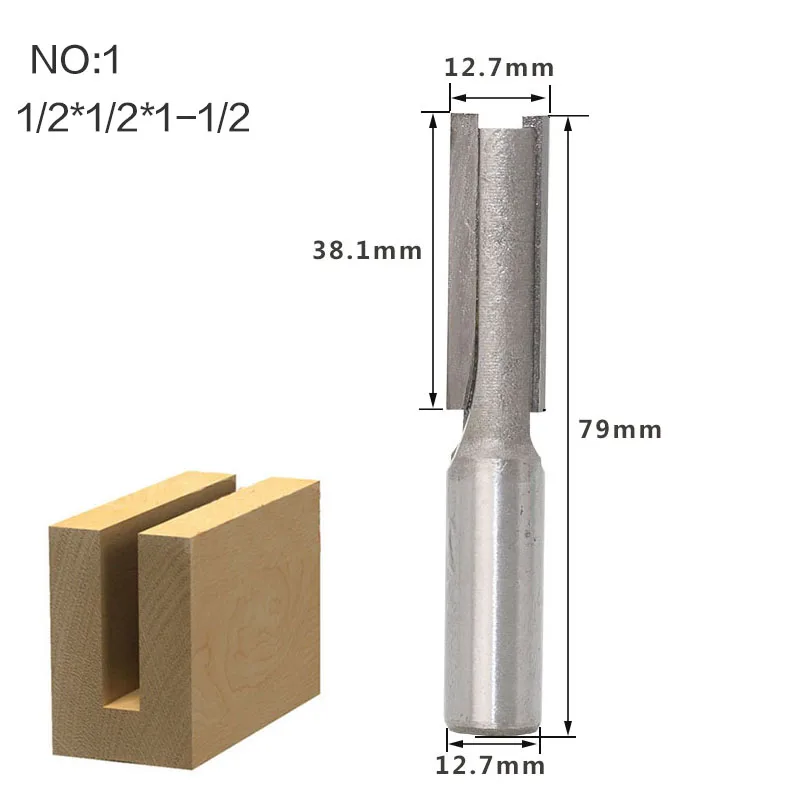 1 шт. 1/" 1/4 хвостовик очень длинный 3" лезвие 1/" режущий диаметр. Прямая Концевая фреза деревообрабатывающий режущий шип резак для деревообработки