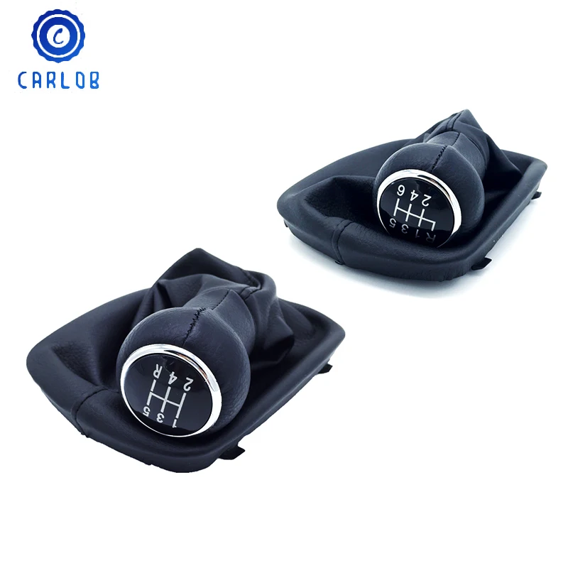 

CARLOB Car Styling Gear Shift Knob Lever Stick Gaiter Boot Cover Case 5 / 6 Speed For Audi A6 C5 1996 1997 1998 1999 2000 2001