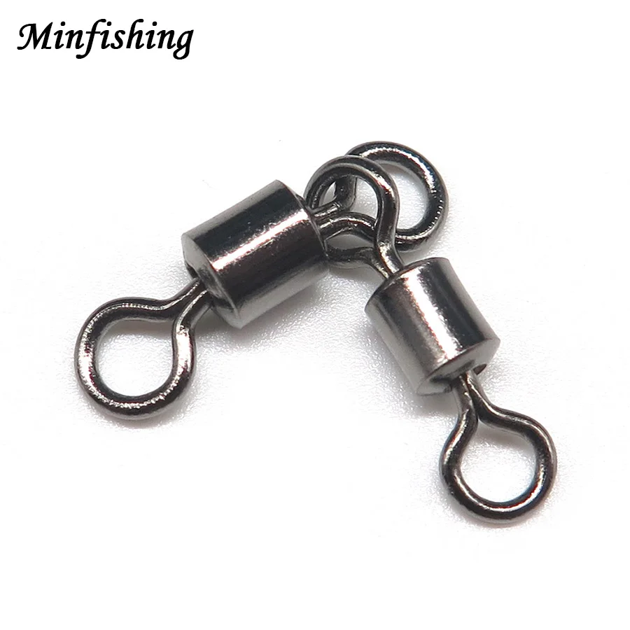 Minfishing 25 штук двойная Пряжка соединитель рыболовные поворотные Крючки Аксессуары