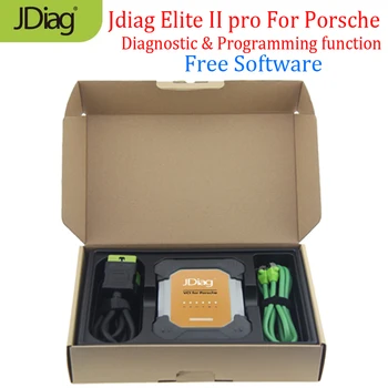 

ECU Programmer JDiag Elite II Pro VCI for Prosche Car Diagnostic & ECU Programming Offline Coding Support WIFI/OBD2