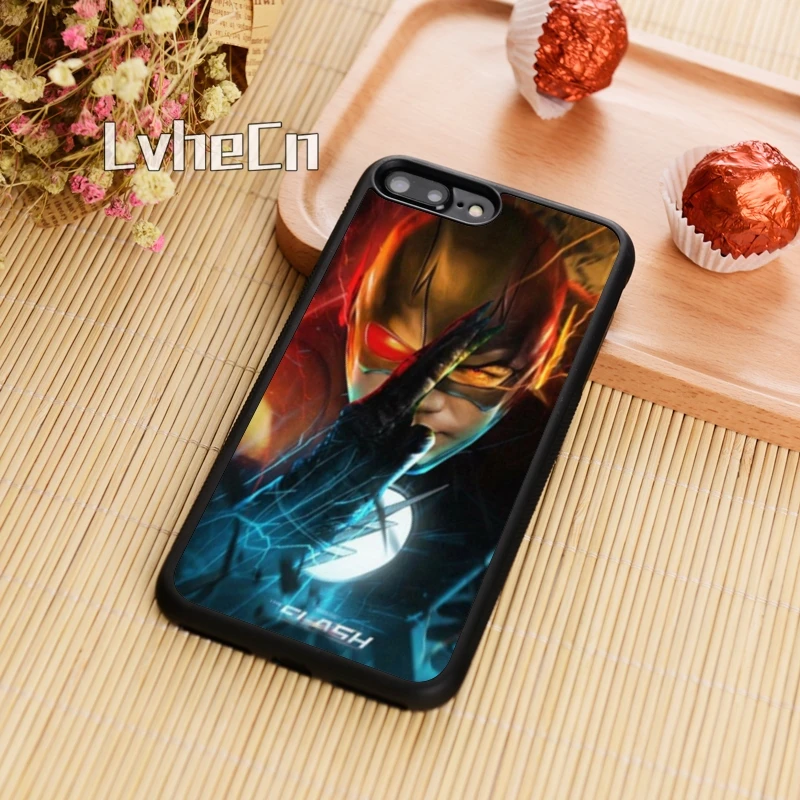 Luxury The Flash Superhero Phone Case For iPhone 13 12 Mini X XR XS Max Cover Apple 11 Pro 5 6S 8 7 Plus SE2020 Coque | Мобильные
