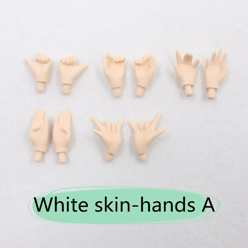 Neo Blythe Doll Hand Gestures Removable Extra Hands 1