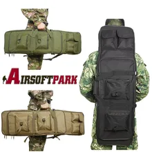 120 CM Táctico Militar CS Juego Arma Bolsa de Transporte con Correa Para el Hombro Doble Bolsa de Almacenamiento a prueba de Golpes para Airsoft Rifle