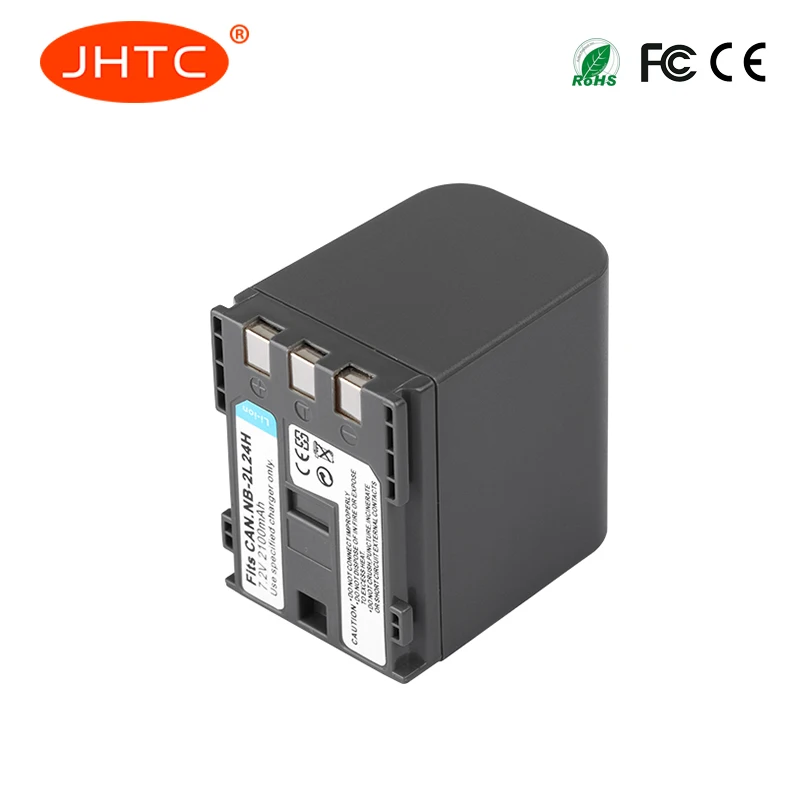 

JHTC 1Pc 2100mAh NB-2L24H Battery For Canon NB-2L NB-2LH NB-2L5 NB-2L12 NB-2L13 NB-2L14 NB-2L24H Battery Camera
