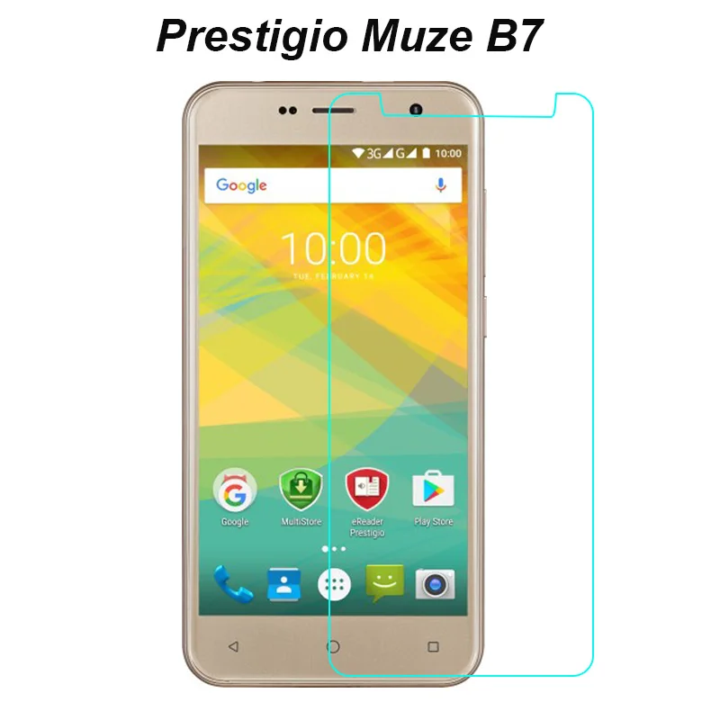 

Prestigio Muze B7 Tempered Glass Screen Protector 2.5 9h Safety Protective Film For Psp 7511 Duo On B 7 PSP7511DUO PSP7511