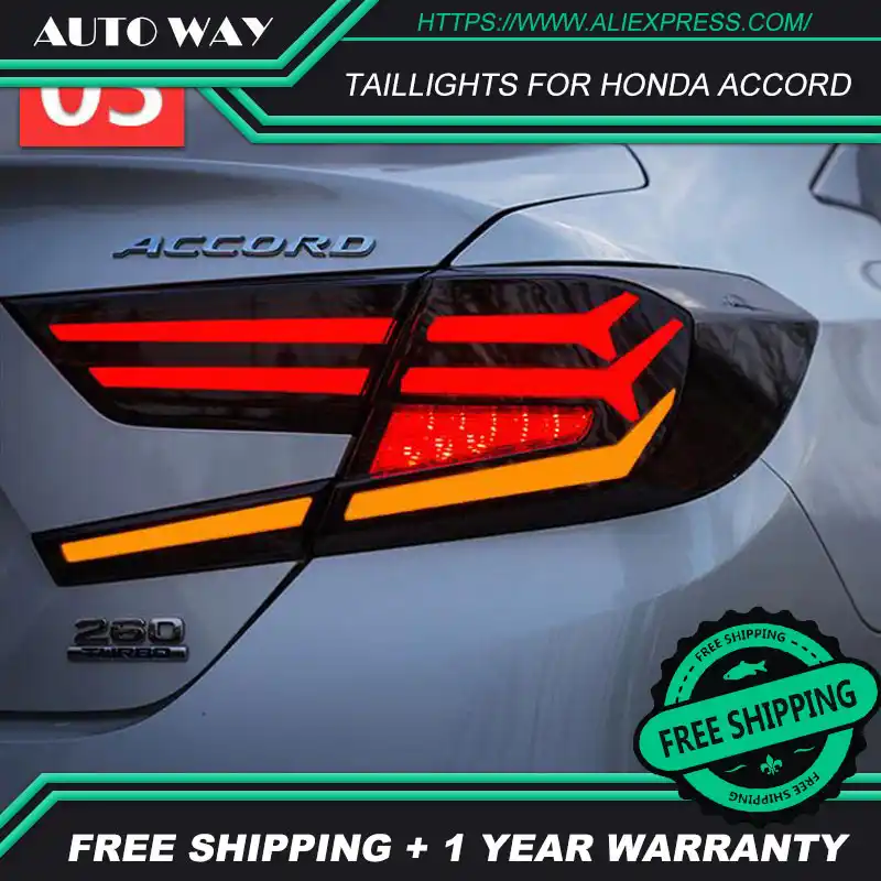 Detail Feedback Questions About Car Styling Taillight Tail Lights Car Styling Taillight Tail Lights Case For Honda Accord 2018 Led Taillights