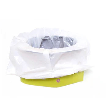 

One Piece With Five Bags Kids Fold able Potty Trainer Chair Toilet Seat Folding Ladder Male And Female Baby Child Toilet KC1390