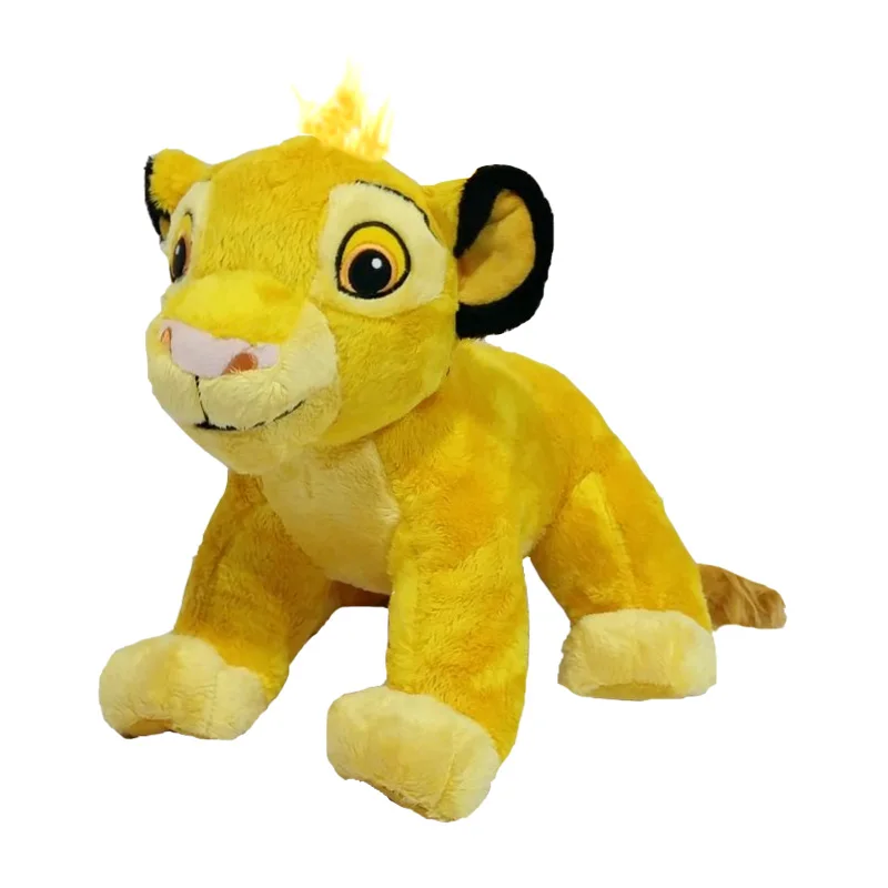 Новинка, хорошее качество, милый 1 шт., сидящий высокий 23 см, Simba The Lion King плюшевые игрушки, Simba мягкие животные, куклы для детей, подарки