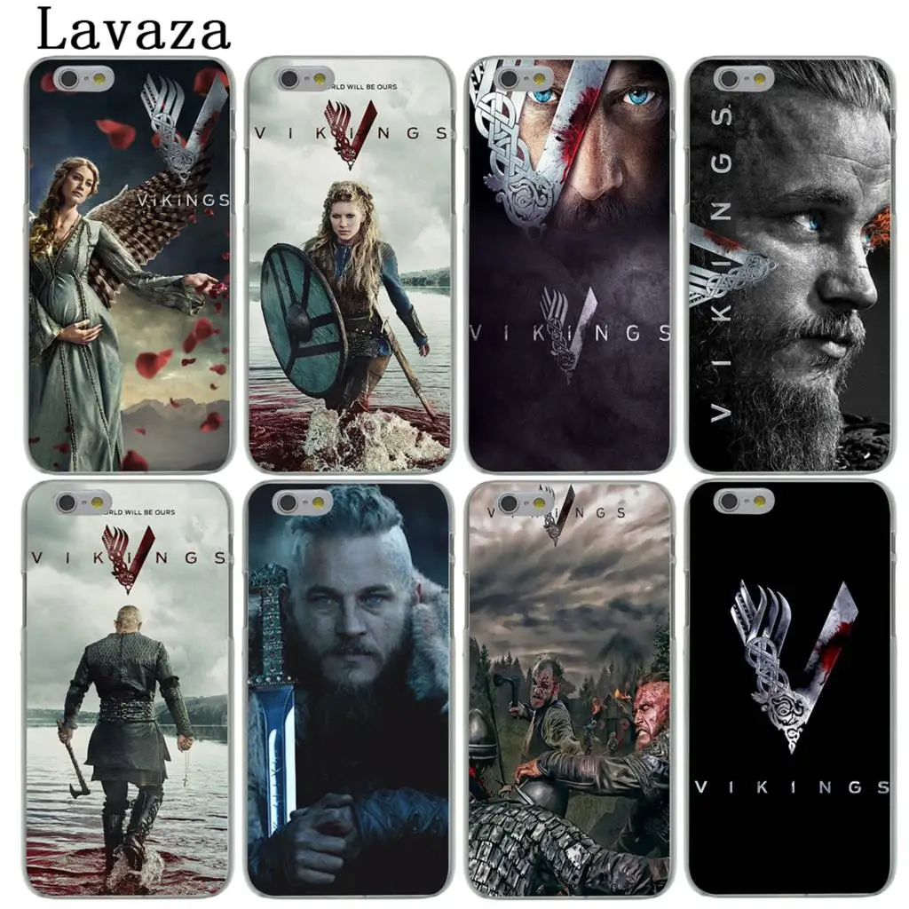 Твердый чехол для телефона Lavaza Ragnar Lothbrok Vikings iPhone XR X 11 Pro XS Max 7 8 6S 5 5S SE 4 10