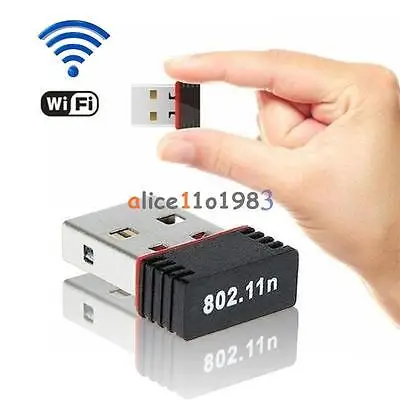 150 Мбит/с USB WiFi беспроводной адаптер 802.11n/g/b 150M ПК Компьютерная сеть LAN Карта |