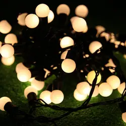 Мини глобус светлый шар led рождественские огни строку 5 м 10 м освещение праздник вечерние украшения сада гирлянды