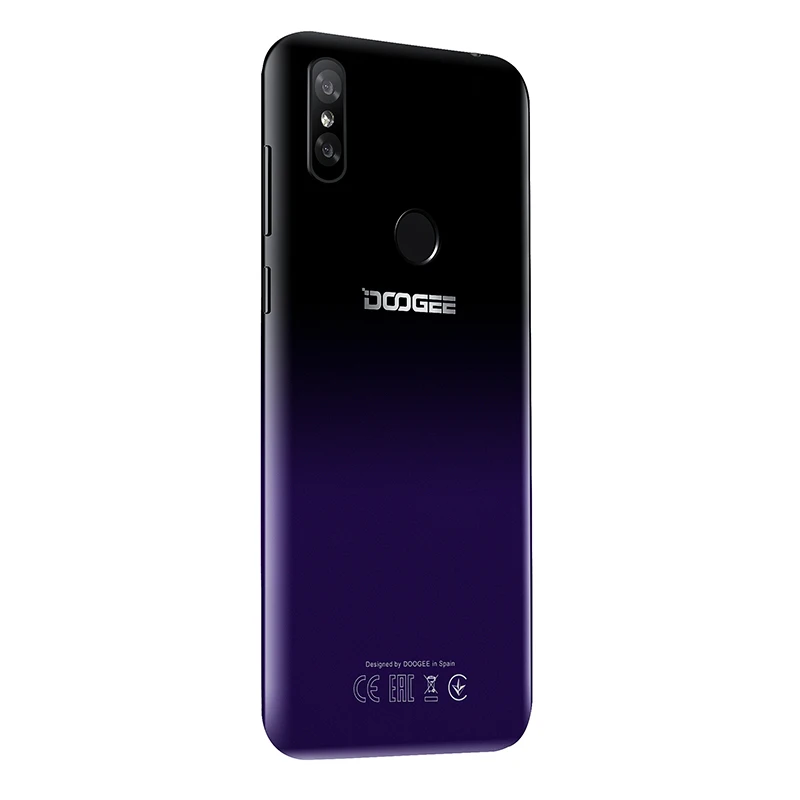 DOOGEE Y8 Android 9.0 FDD LTE 6.1inch 19:9 Waterdrop LTPS Screen Smartphone MTK6739 3GB RAM 16GB ROM 3400mAh Dual SIM 8.0MP
