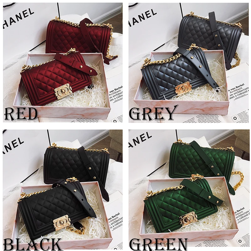 MSGHER diseño de alta clase Mini pequeñas bolsas de mujer cadena femenina bolsa de gelatina bolsos de hombro de cuero bolsos para mujer WB1816 MSGHER diseño de alta clase Mini pequeñas bolsas de mujer cadena femenina bolsa de gelatina bolsos de hombro de cuero bolsos para mujer WB1816