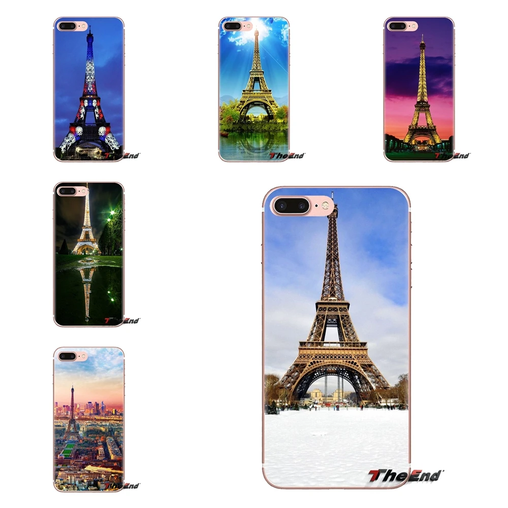 Эйфелева башня для Samsung Galaxy A3 A5 A7 A9 A8 Star A6 Plus 2018 2015 2016 2017 мягкие прозрачные чехлы |