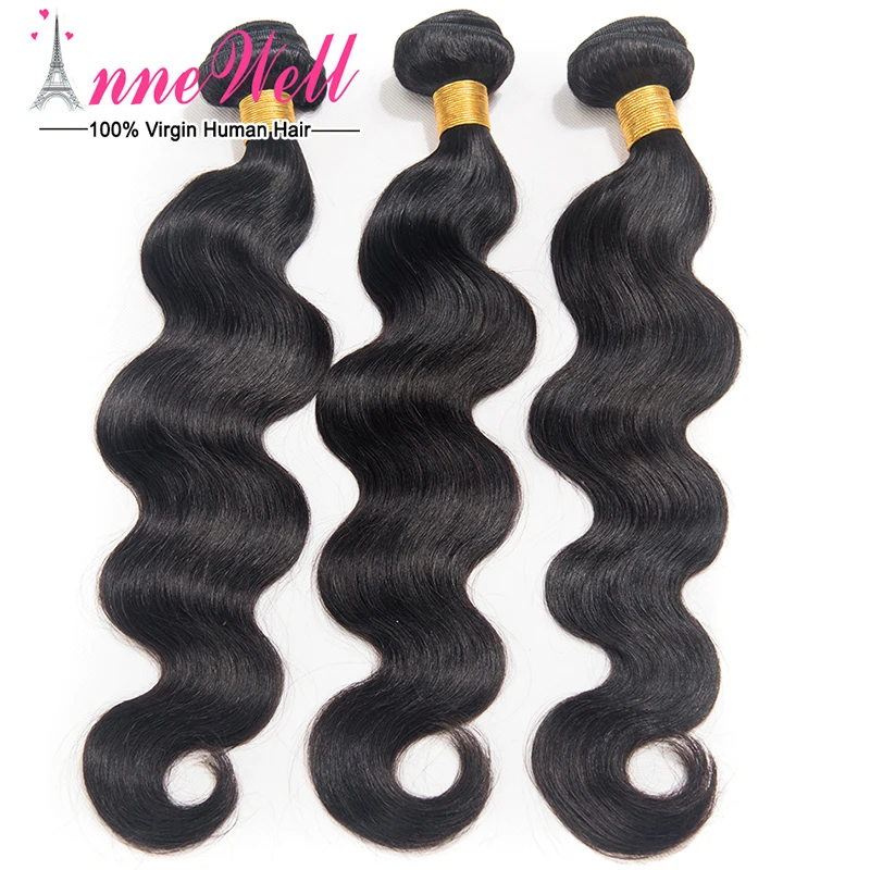 

Brazilian Virgin Hair Body Wave 3 Pcs/Lot 100% Human Hair Unprocessed Virgin Brazilian Body Wave Brazilian Hair Weave Bundles