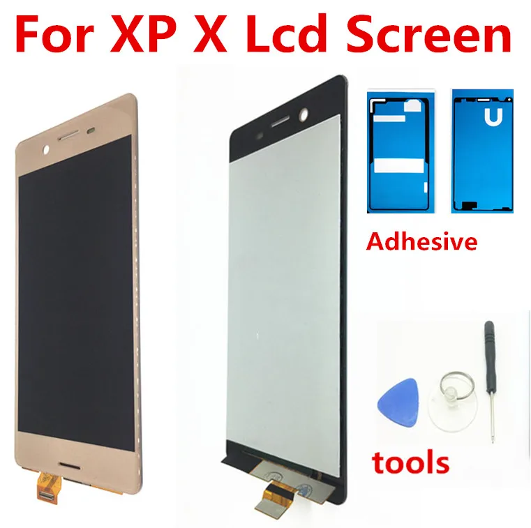 Протестированный дисплей для SONY Xperia X F5121 F5122 ЖК-дисплей сенсорный экран