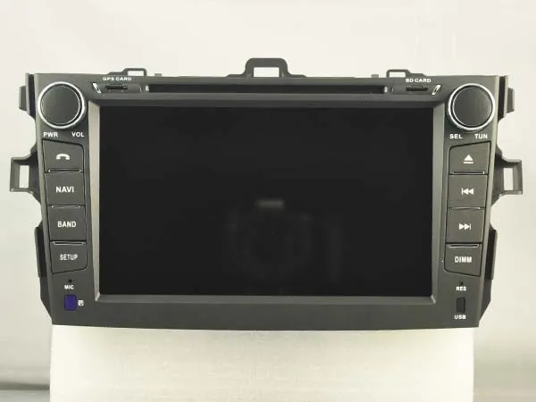 Flash Deal ELANMEY advanced gps navigation For TOYOTA COROLLA 2007-12 car accessories android 9.0 CAR DVD multimedia radio stereo bluetooth 4