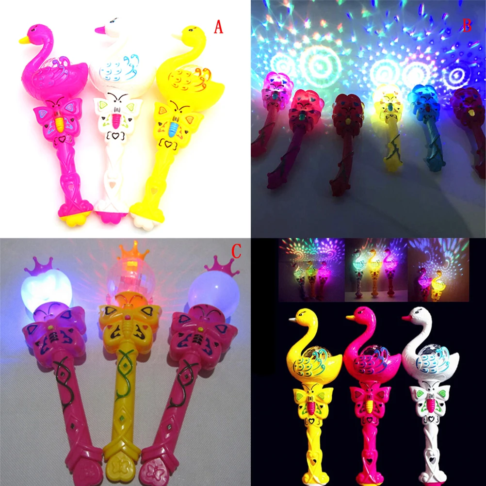 

2018 New Fashion 1pc Light-Up Glowing Rod Toys LED Light Up Multi Style Flashing Glow For Party Toys Luminous Toy