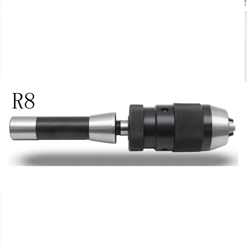 Mohs taper shank MT1 MT2 MT3 MT4 R8 straight shank connecting rod C12 C16 C20 C25 C32 B18 1-16mm self-tightening drill chuck