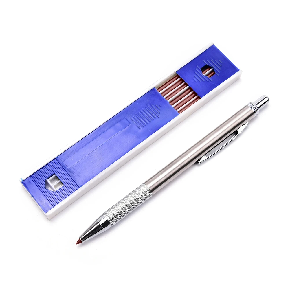 Mechanical Drafting Pencils Set School Student Drawing Metal 3.0mm