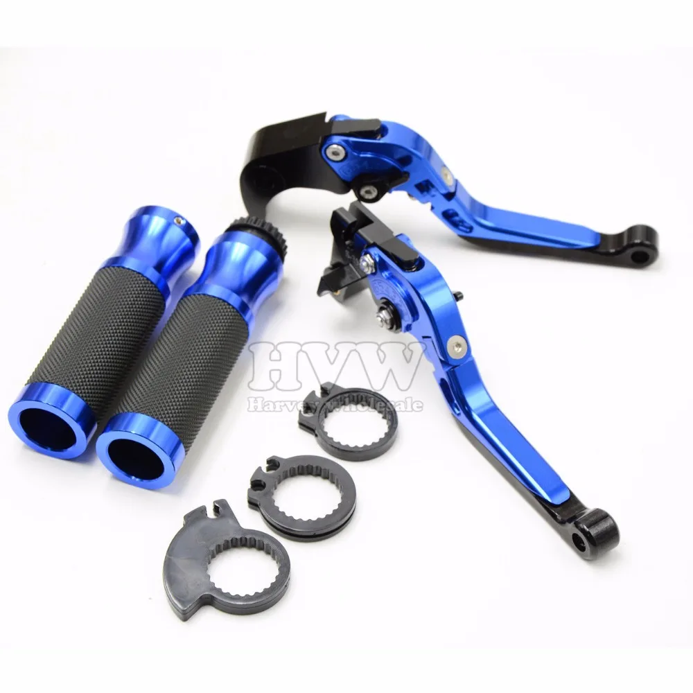 

CNC 22MM handlebar Grips and Brake Clutch Levers FOR aprilia TUONO / R 2003-2009 2004 2005 2006 2007 2008