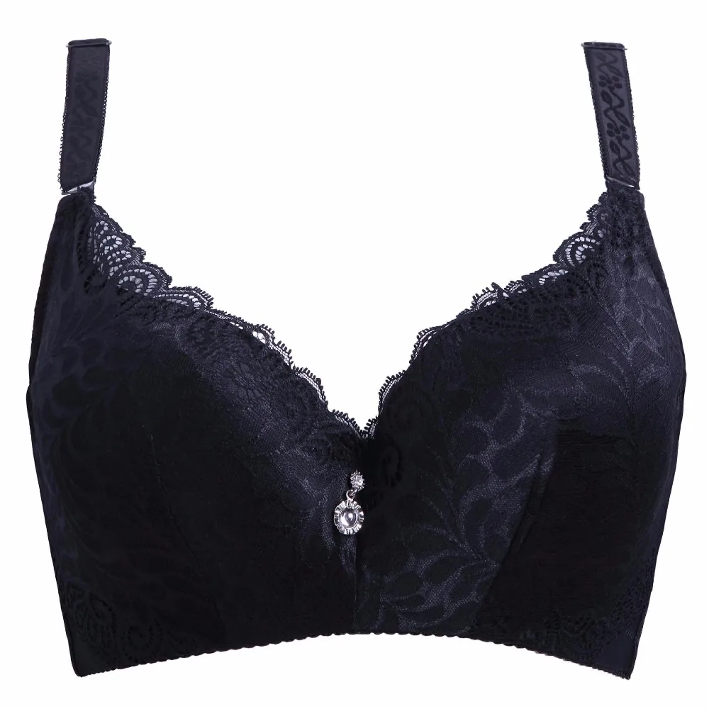new style sexy 3/4 cup lace push up bra large size sexy plump women underwear thin cup bra for women lingerie modis bralette