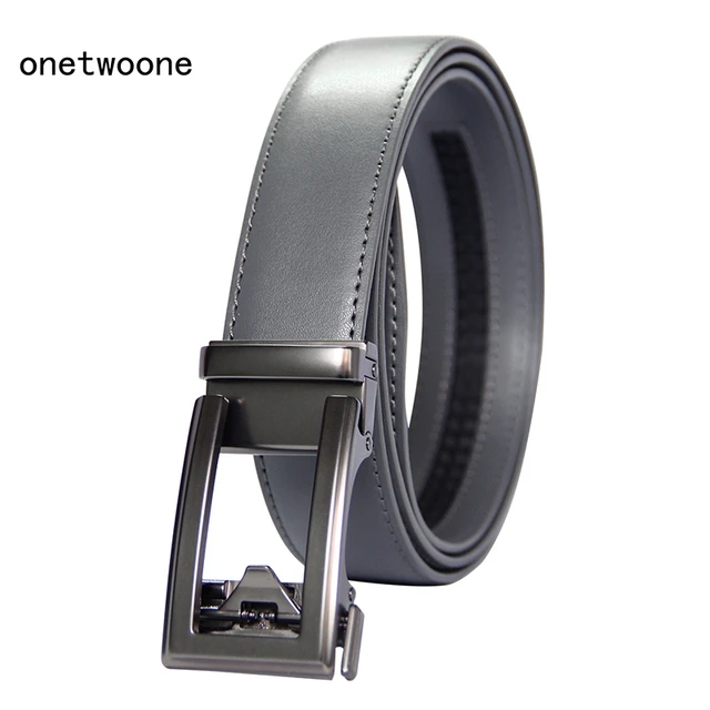 High quality designer belts men letter slide buckle genuine leather  Waistband luxury famous brand 3.5cm fashion ceinture homme - AliExpress