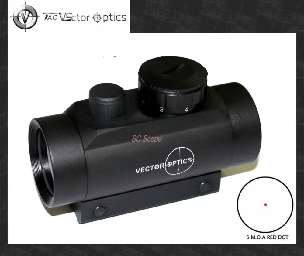 Векторная оптика кактус 1x35 Red Dot прицел интегрированный 11 мм ласточкин хвост крепление база