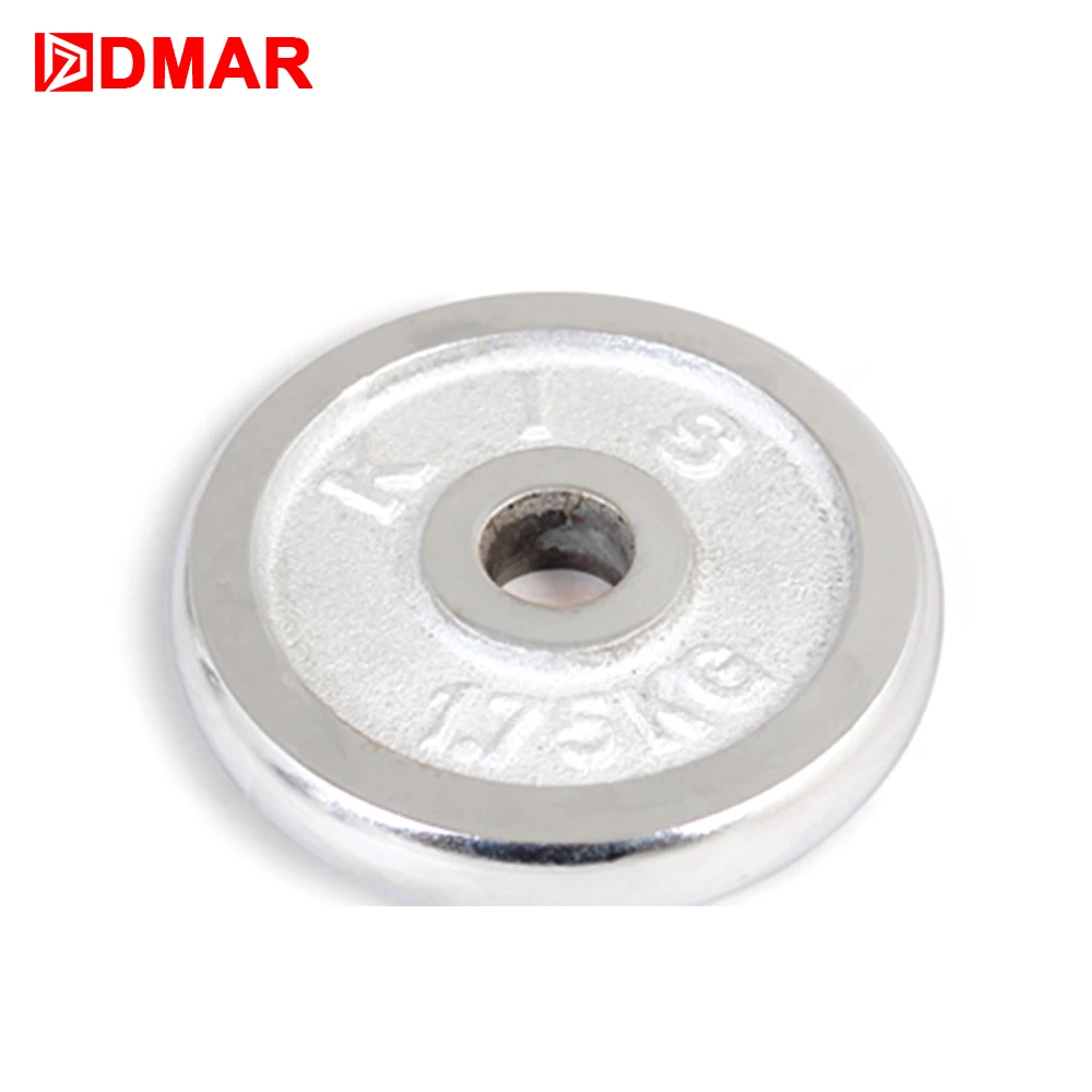 

DMAR1pc 1.75kg Dumbbells Disk Weights for Fitness Weightlifting Crossfit Equipment Barbell Gym Muscle Strength ExerciseBarbell