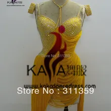 Конкурс латиноамериканских танцев платье, Танго Сальса Самба Танцы платье, Костюмы для латиноамериканских танцев Одежда для танцев, kaka-l130336