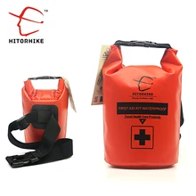 HITORHIKE 2L First Aid Kit Bag Waterproof Portable Medical Emergency Kits Empty Travel Dry Rafting Camping Kayaking