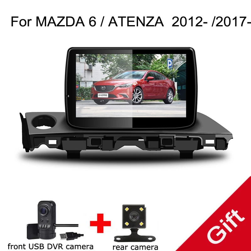 

Android 9.0 PX5 Octa Core For MAZDA 6 / ATENZA 2012- /2017 Car DVD Multimedia player GPS Navigation Auto radio dvd player