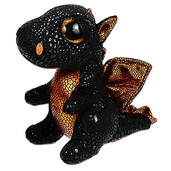 

Ty Beanie Boos 6" 15cm Merlin the Dragon Plush Regular Stuffed Animal Collection Soft Doll Toys