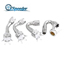 ESPEEDER 4 шт. 45 °/90 °/135 градусов угол латунь пневматическая шина клапан стержень с Серебристая Корона удлинитель адаптер воздушный клапан для шины