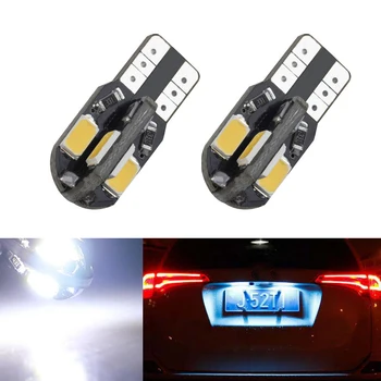 

2x Bright White T10 W5W 5730SMD Error free LED License Number Plate Light For Opel Adam Corsa C Corsa C Combo Corsa D Astra H