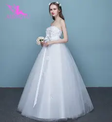AIJINGYU 2018 длина до пола Бесплатная доставка Распродажа новинок дешевые бальный наряд на шнуровке сзади торжественное невесты платья