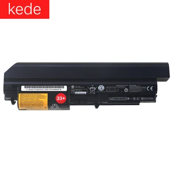 

kede Laptop battery For Lenovo ThinkPad T400 R400 R500 R61 R61I 6 core High capacity