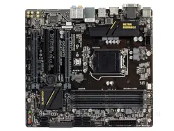 Бесплатная доставка оригинальная материнская плата для Gigabyte GA-B150M-D3H DDR4 LGA 1151 HDMI DVI VGA USB3.0 64G B150M-D3H настольная материнская плата